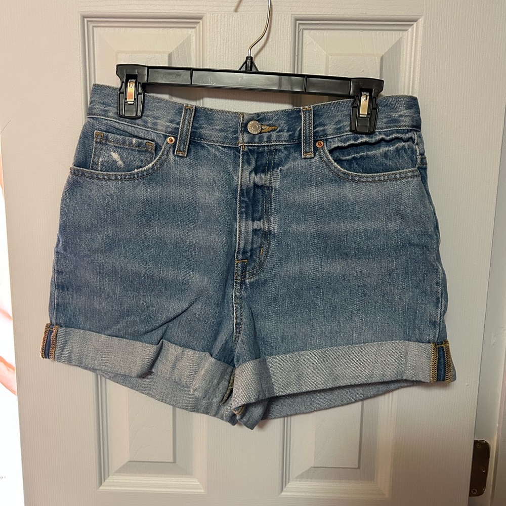 BDG Light Blue Jean Shorts